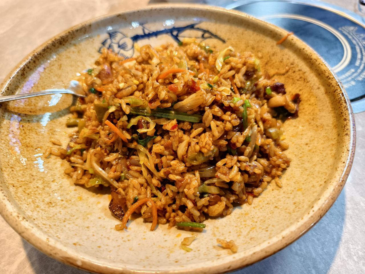 贵州怪噜饭，很久没吃过了，香