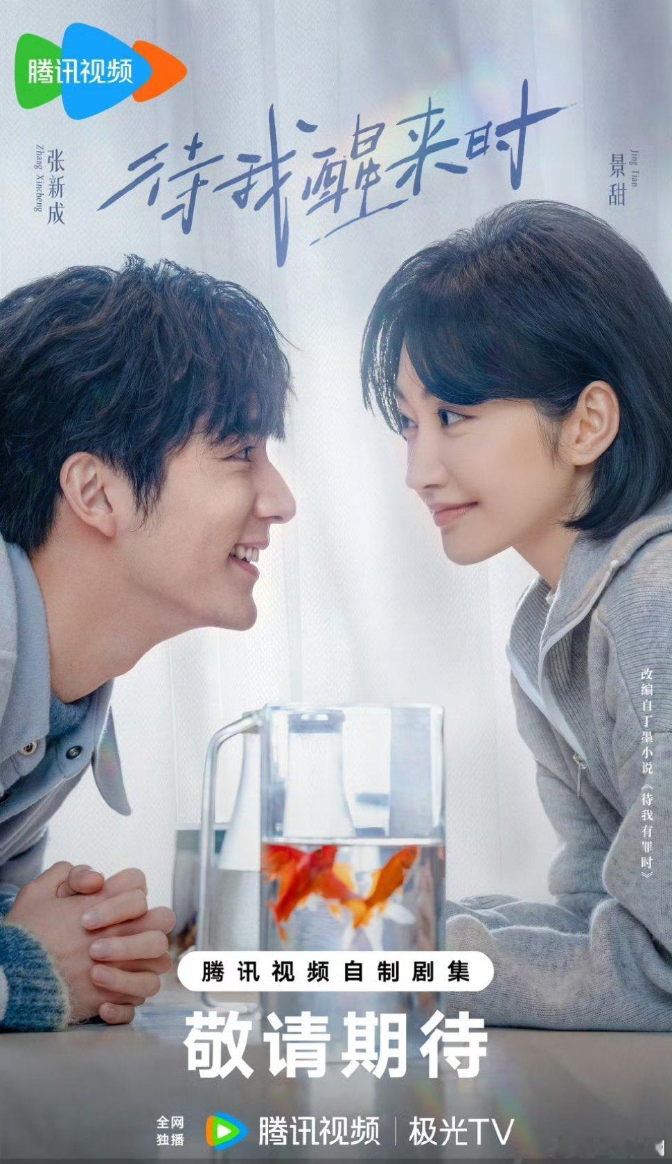 【二胖发布】景甜张新成待我醒来时过审下证根据丁墨小说《待我有罪时》改编，景甜、张