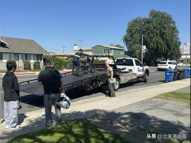 洛杉矶最近严查电动自行车



  上周开始，洛杉矶县警局（LASD）在Agou