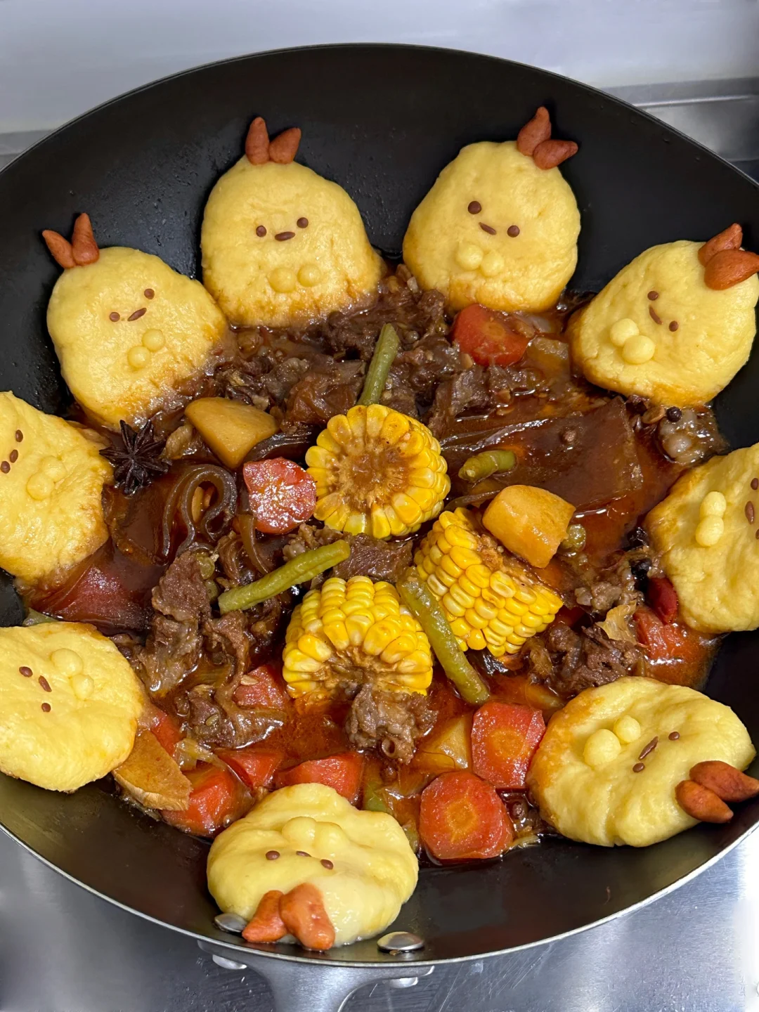 ·-·角落生物炸虾东北铁锅炖🍲