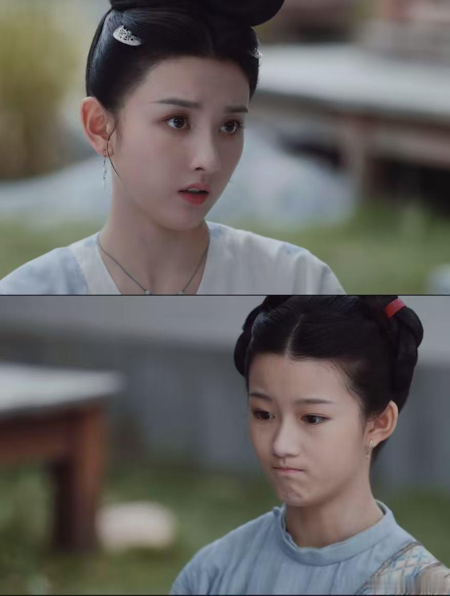 第一次看到如此符合小说设定的小姐与丫鬟 ​​​