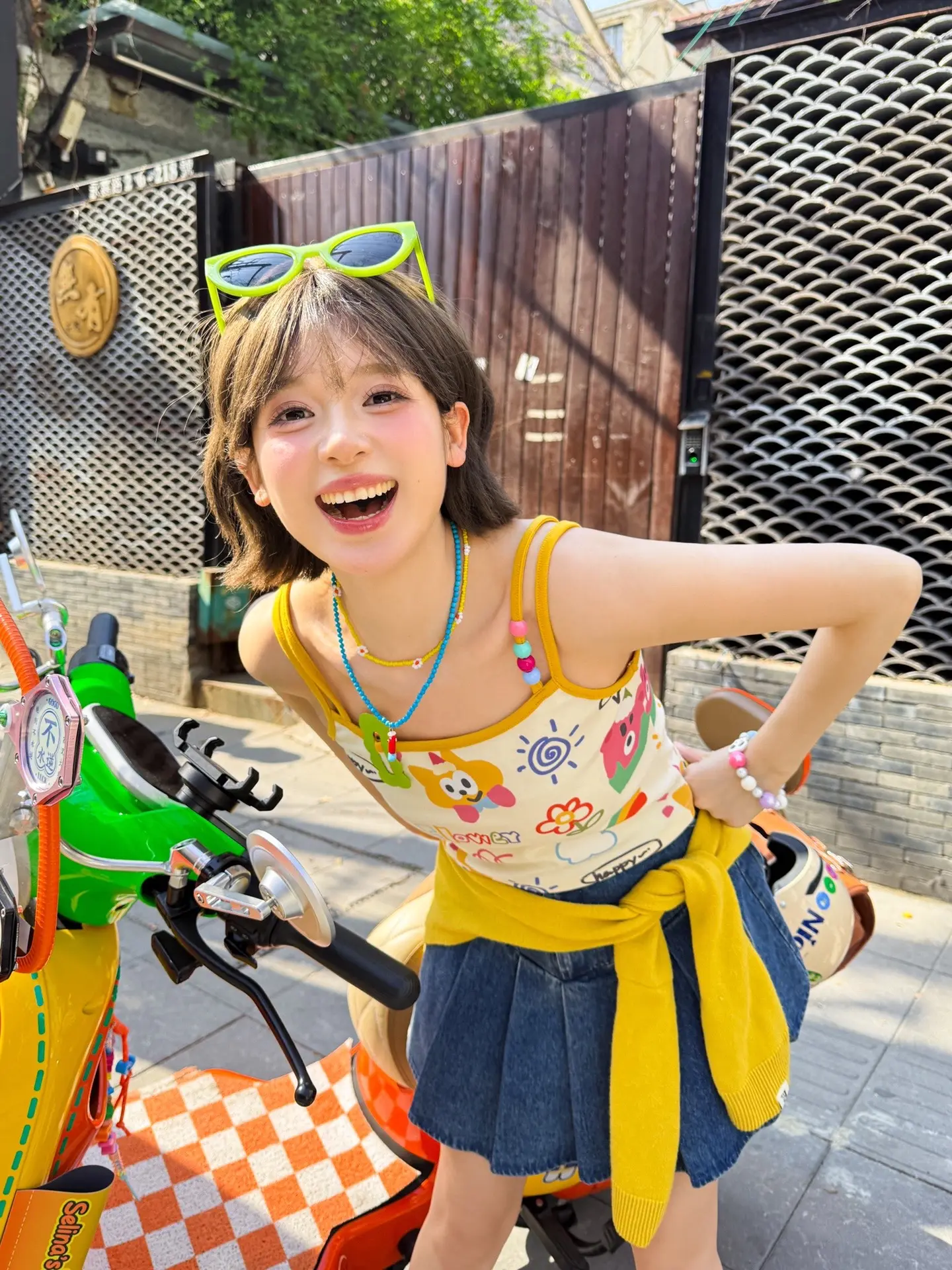 已经开始期待夏天啦。