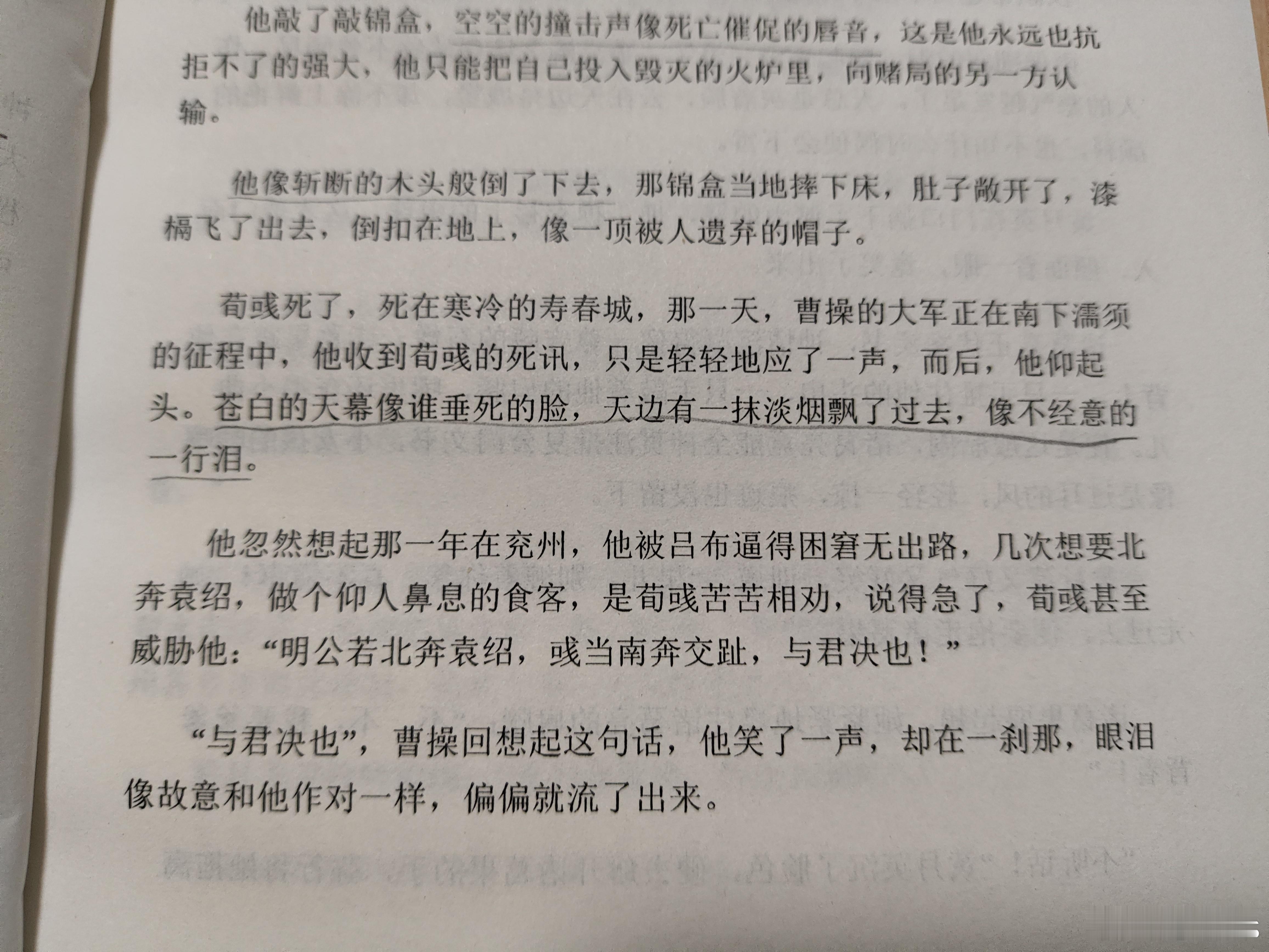 他忘不掉荀彧那双忧郁的眼睛[微笑] ​​​