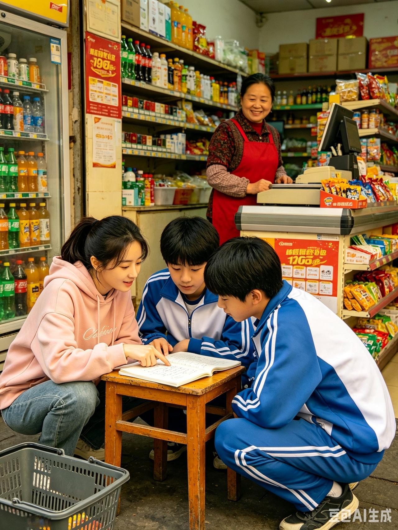 重庆大一女生放暑假去社区超市打短工，才干两天就被老板娘涨薪留着教娃

我身边这位