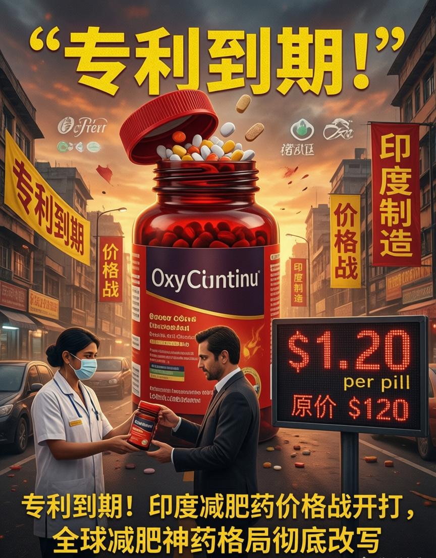 司美格鲁肽的专利墙，马上要在印度塌掉一块。

3月20日，诺和诺德这款“减肥神药