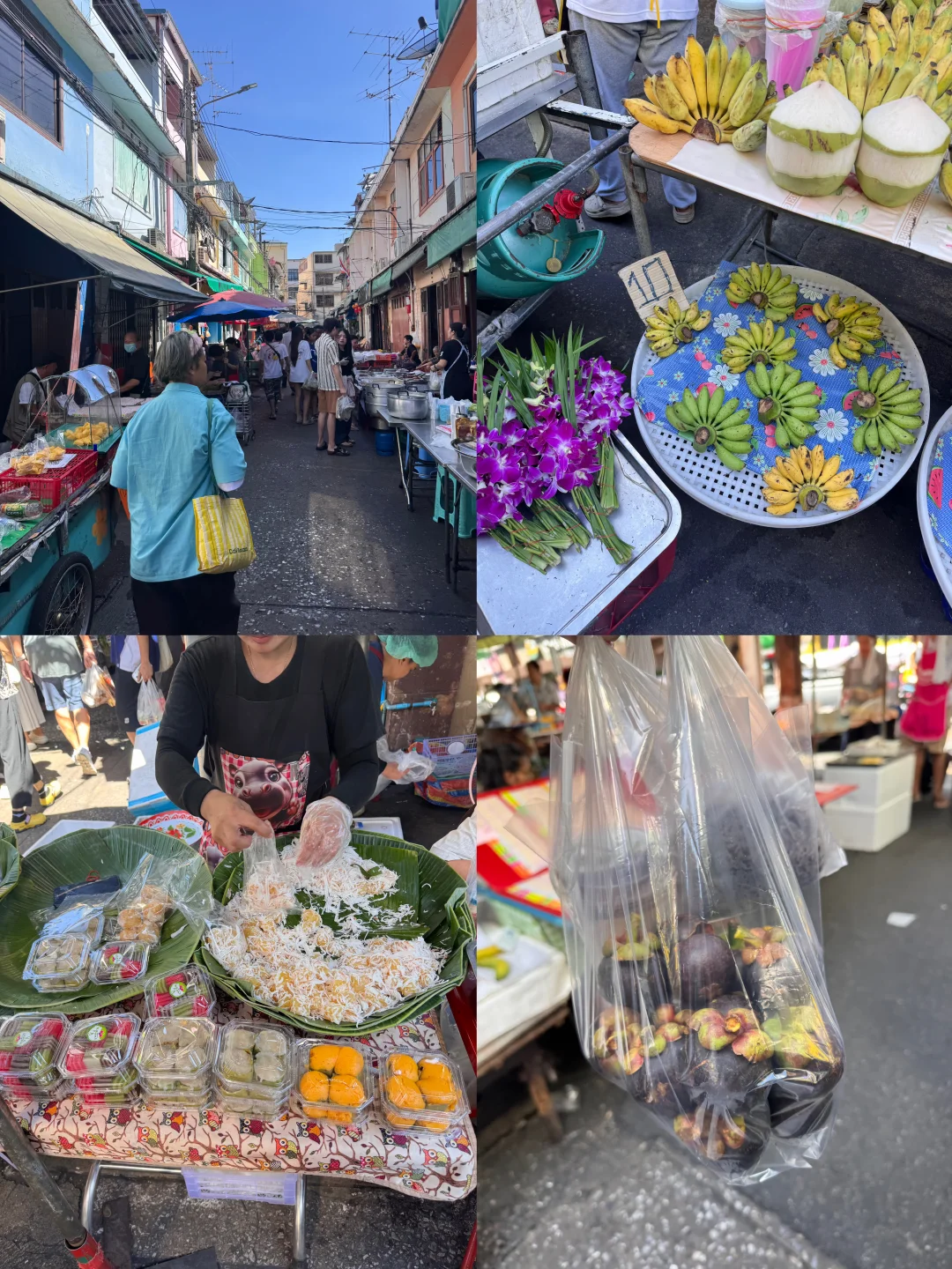 曼谷🇹🇭今天逛个本地人经常来的早市😎