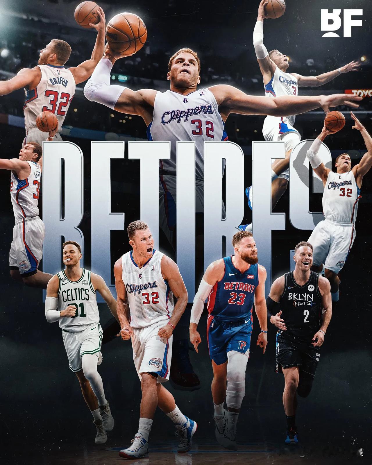 布雷克·格里芬在联盟效力 13 个赛季后宣布退役。

他的履历充满了值得铭记的亮