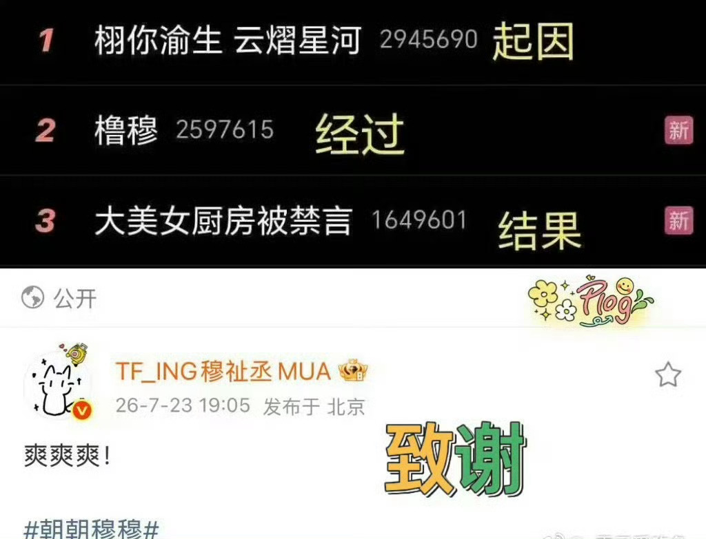 穆祉丞 爽爽爽这波笑炸了，下架正主力挺甜玉米战绩 