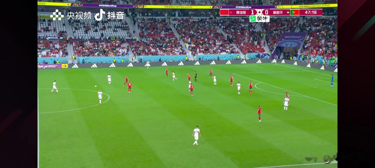 世界杯这么大的赛事，画面左上角怎么还有空位？需要去凑人数不？我上学的时候给各种讲