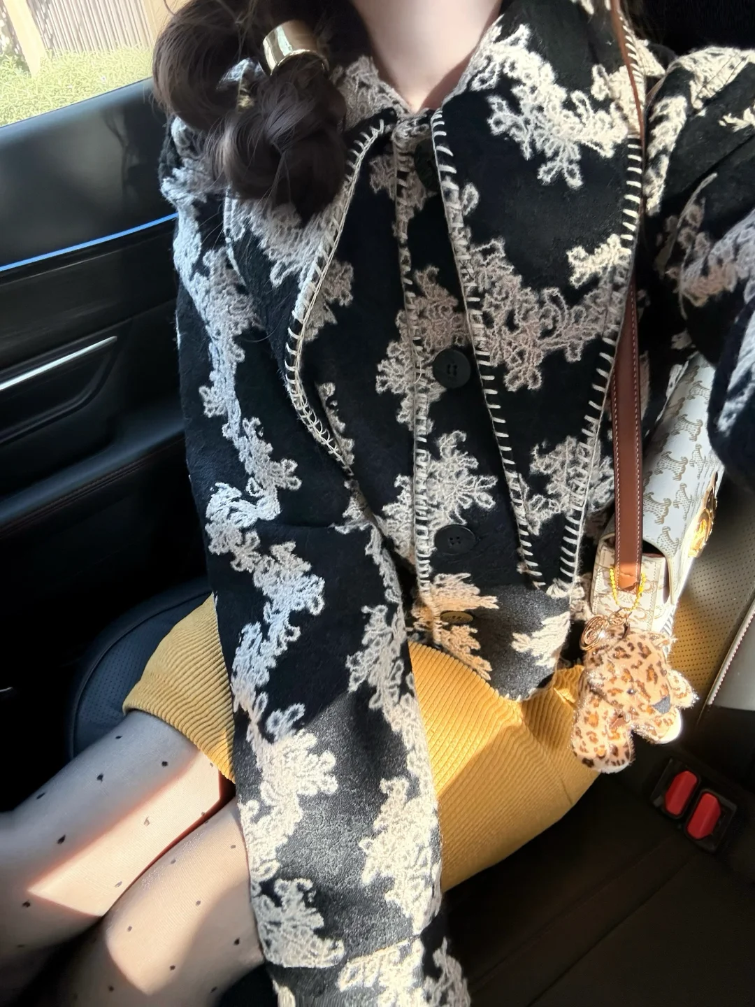 同事说我这个外套看起来贵贵的……
