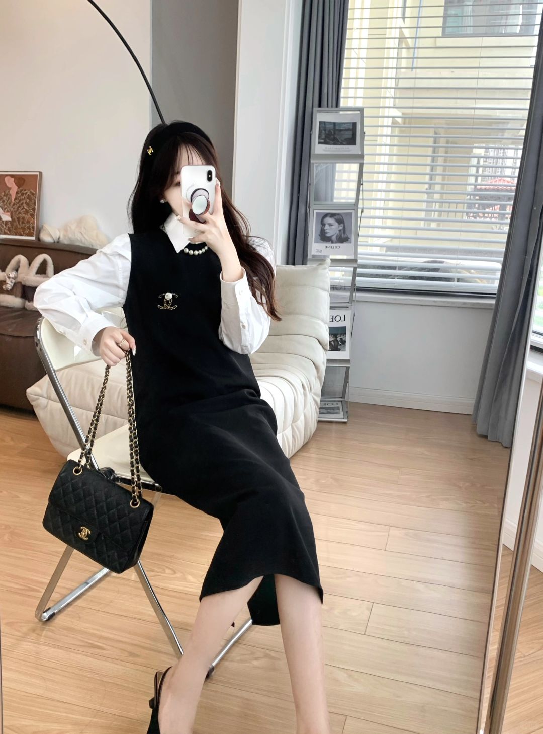 优雅气质的小黑裙～