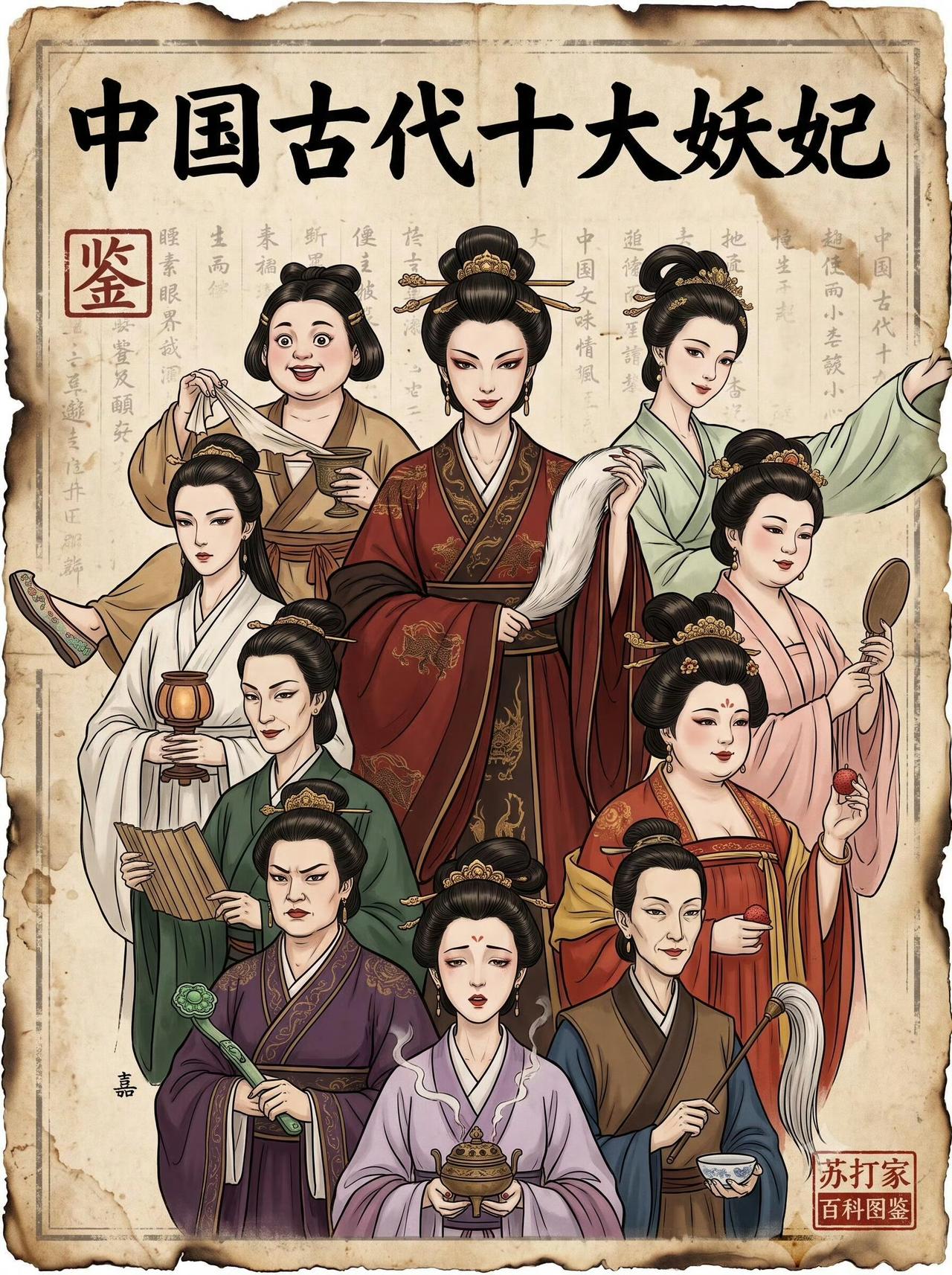 该怎么形容呢，过去的王朝大都是男权社会，王朝更替客观因素很多，但是主要责任得是统