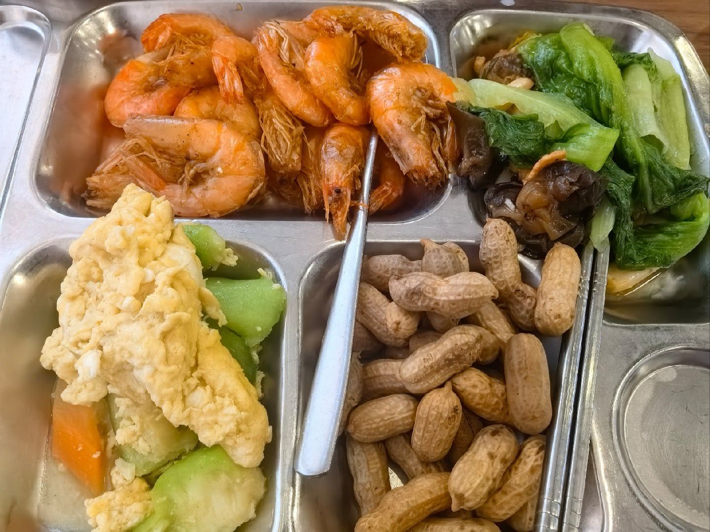 What do you think about my lunch？[鼓掌] ​​