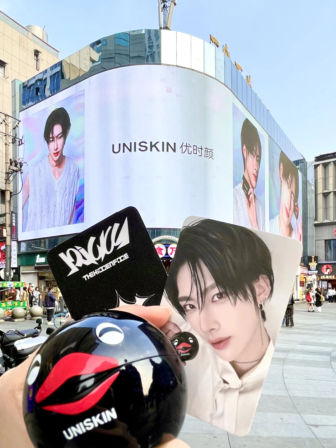 卧卧优时颜搞大事！江汉路偶遇沈泉锐✖️Pingu