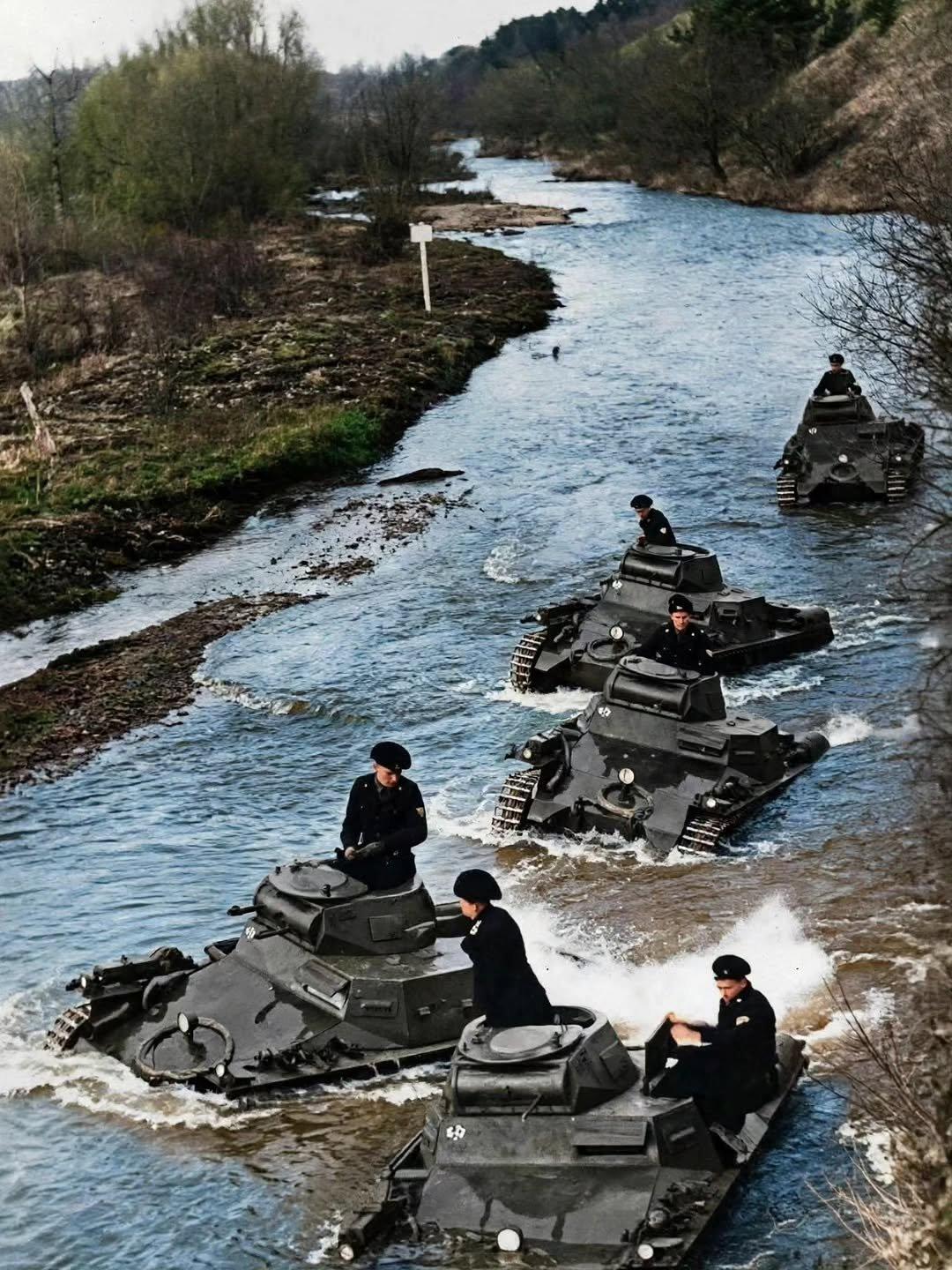 1939 年 11 月 10 日，德国图林根州，德国 国防军的 Panzerka