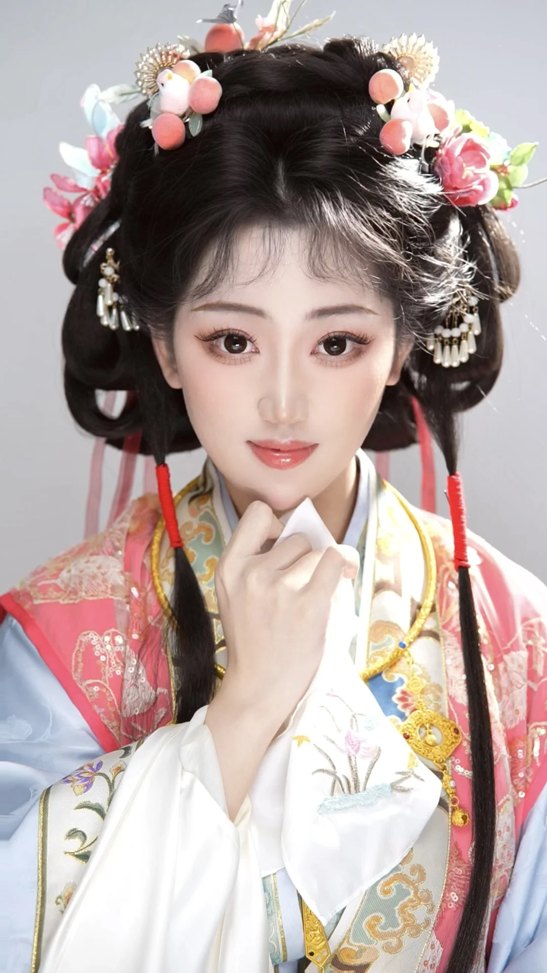 又穿新衣服了🥰琴挑绢人