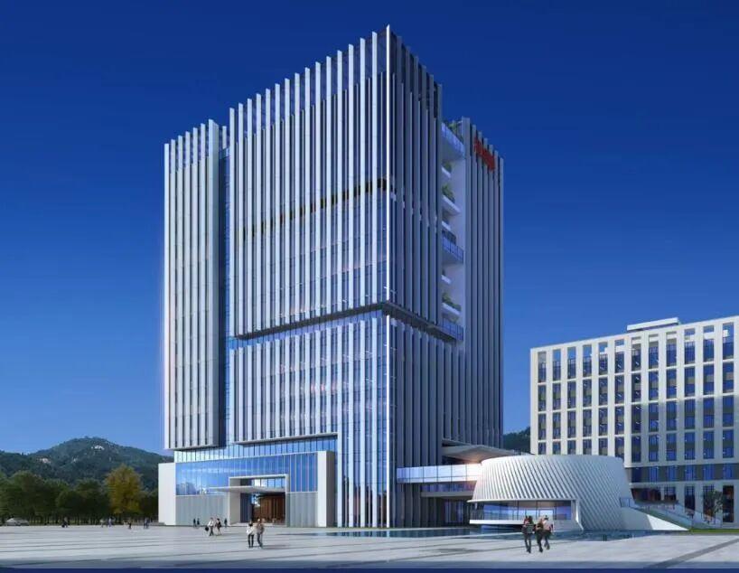 福州大学再添地标建筑，继晋江楼、邵武楼后再添 浦城楼。
福州大学科研综合楼(浦城