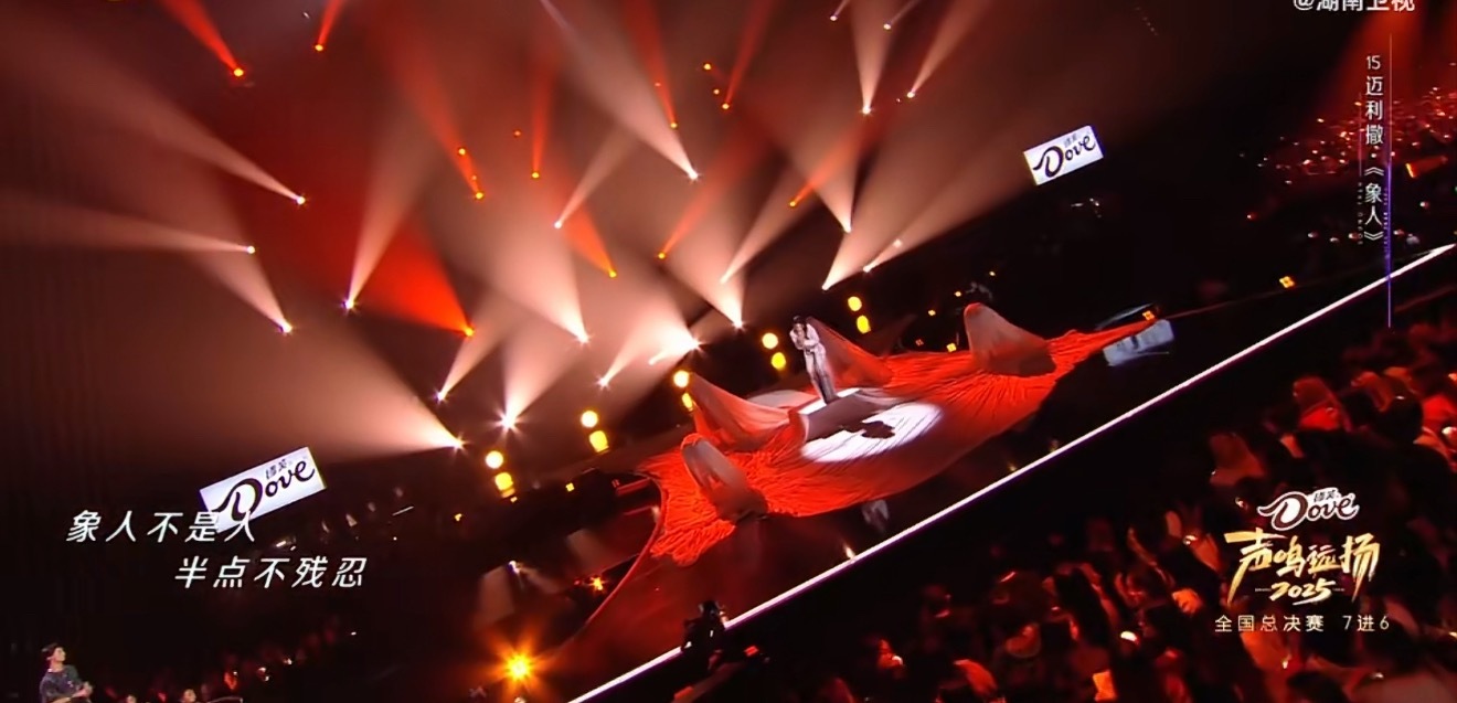 迈利撒象人舞台剧即视感迈利撒 《象人》舞台剧即视感，表现力十足，仿佛在用歌声诉说