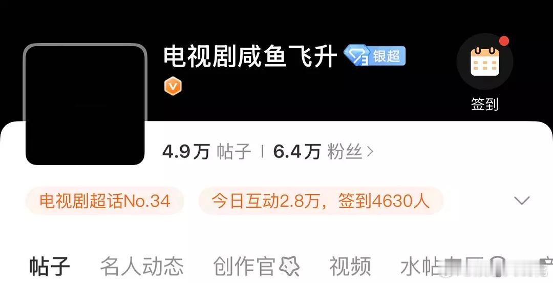 咸鱼飞升超话黑头像了，听说是剧本给配角加戏太多，男主王鹤棣高光都没拍....这有