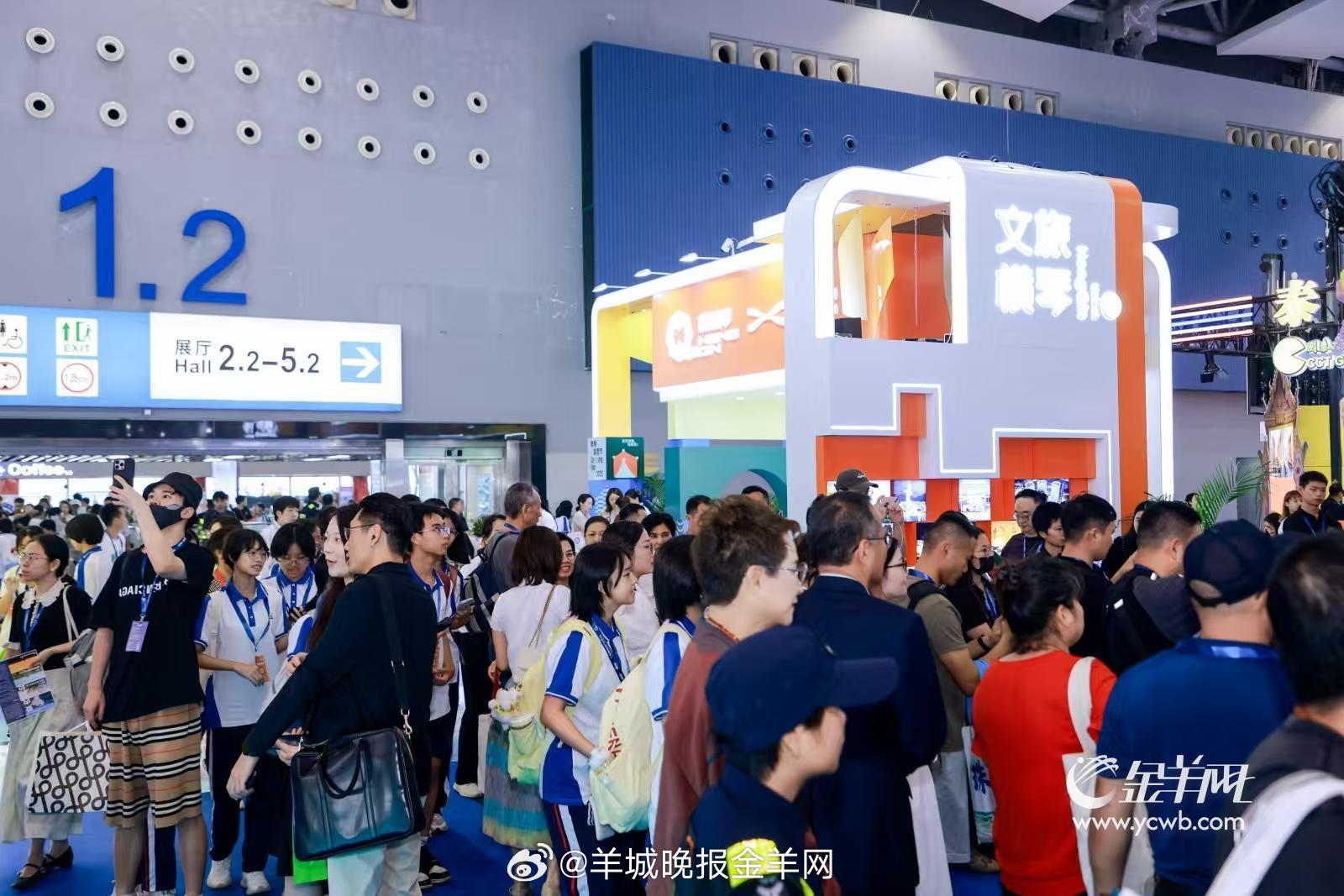 【一签多行，畅游澳琴！“沉浸式琴澳体验区”亮相2025广东旅博会】今天是#202