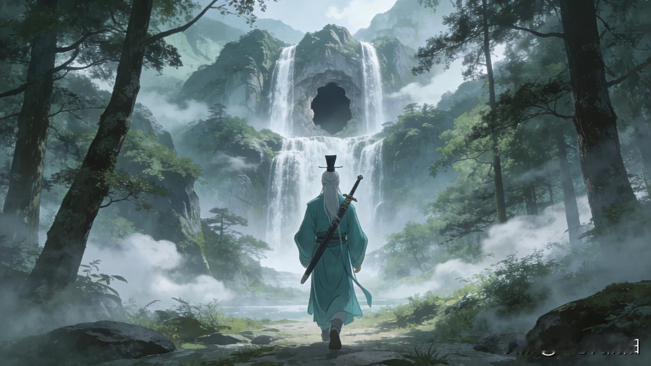 昨日睡个大懒觉，梦见白胡子老头。
郊游路上潘谈与他，我问：先生看起来仙风道骨，定