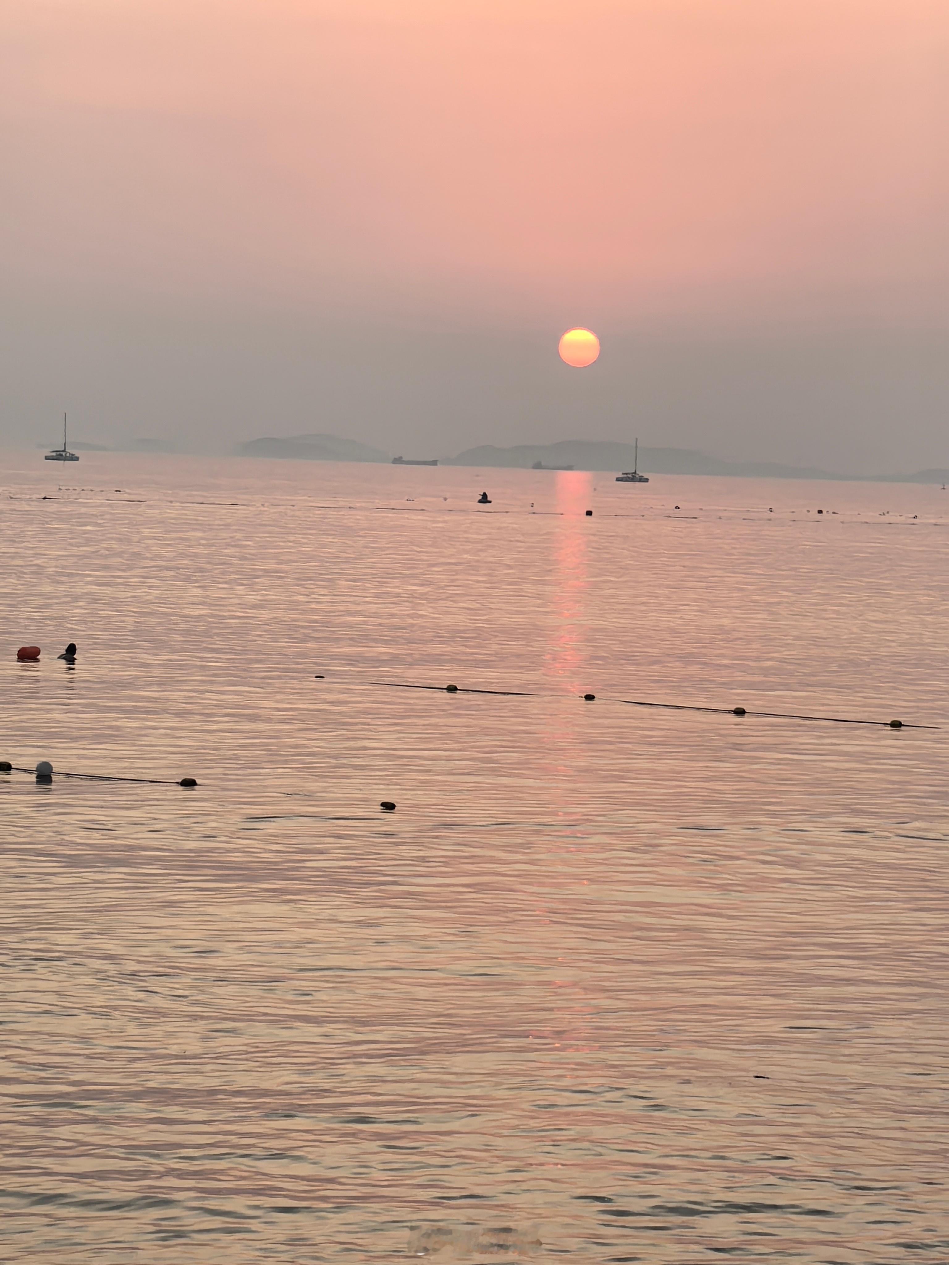 浅浅的看了个日出🌅  ​​​