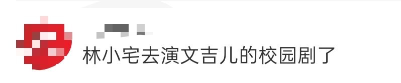 林小宅去演文吉儿的校园剧了果然只要坚持努力，一定会被人看到，前不久还看到林小宅自