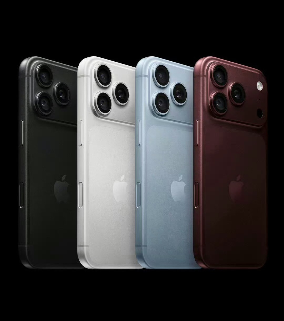 iPhone18Pro勃艮第酒红色卖爆了相对来说我还是更喜欢蓝色跟白色这种浅色的