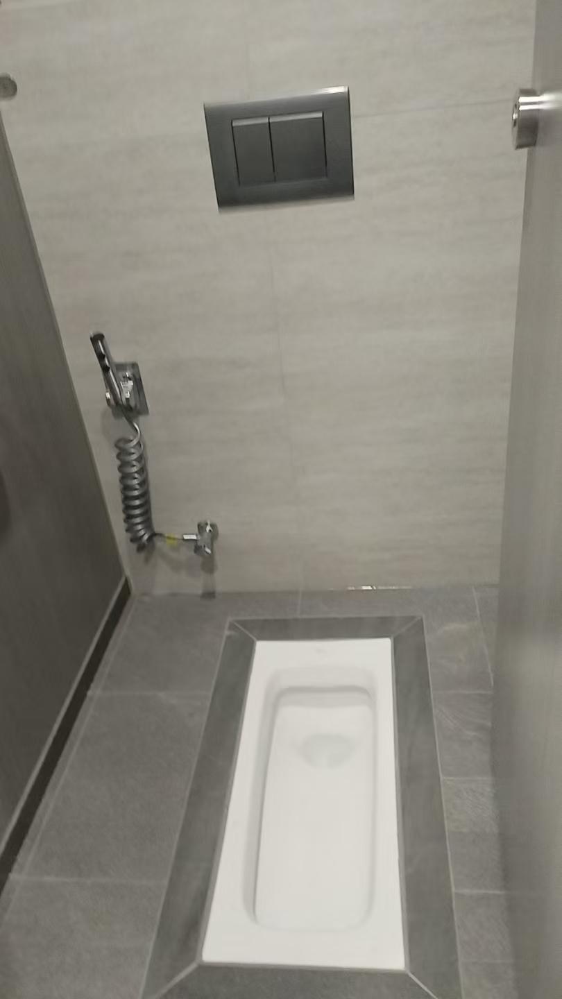 左右侧排蹲便器效果怎么样？公共卫生间人多场合，选择加深加长大尺寸特大号...