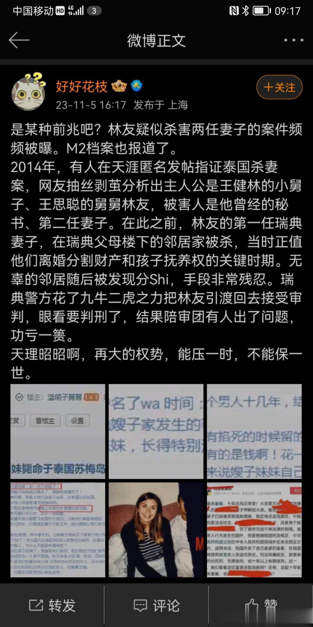 长文起底著名富豪林友杀害两任妻子的两起故意杀人案！ ​​​