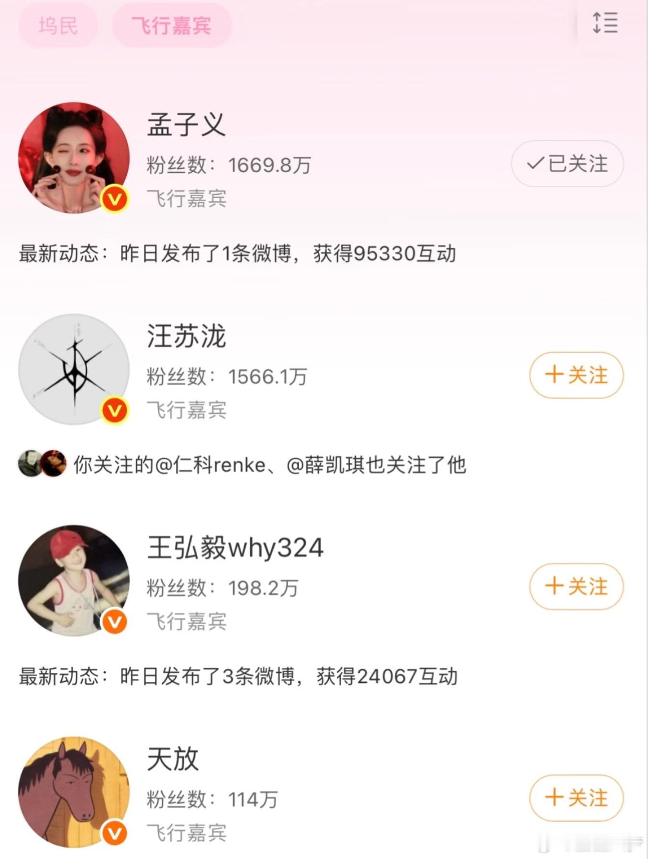 王弘毅也作为飞行嘉宾录制桃花坞了吗？期待一下子~孟子义就这样又带着自己的每部戏的