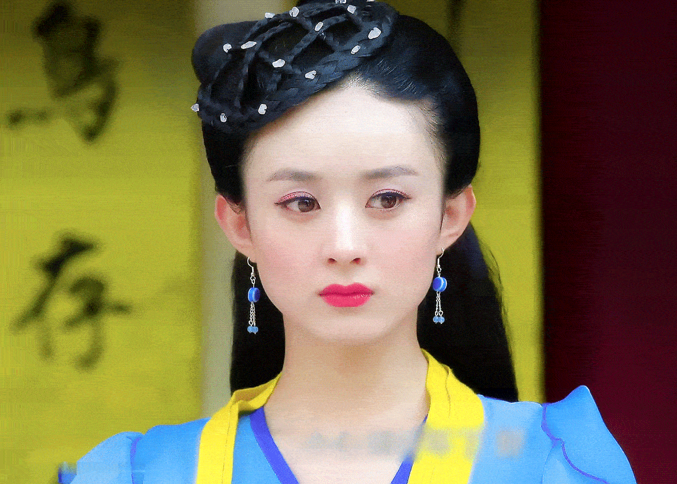 赵丽颖纪梵希全球彩妆代言人赵丽颖 zly赵丽颖老婆实时号测试  " 我许愿幸福降