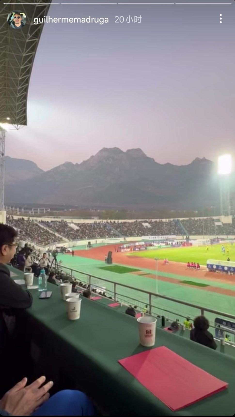 马德鲁加社媒晒照