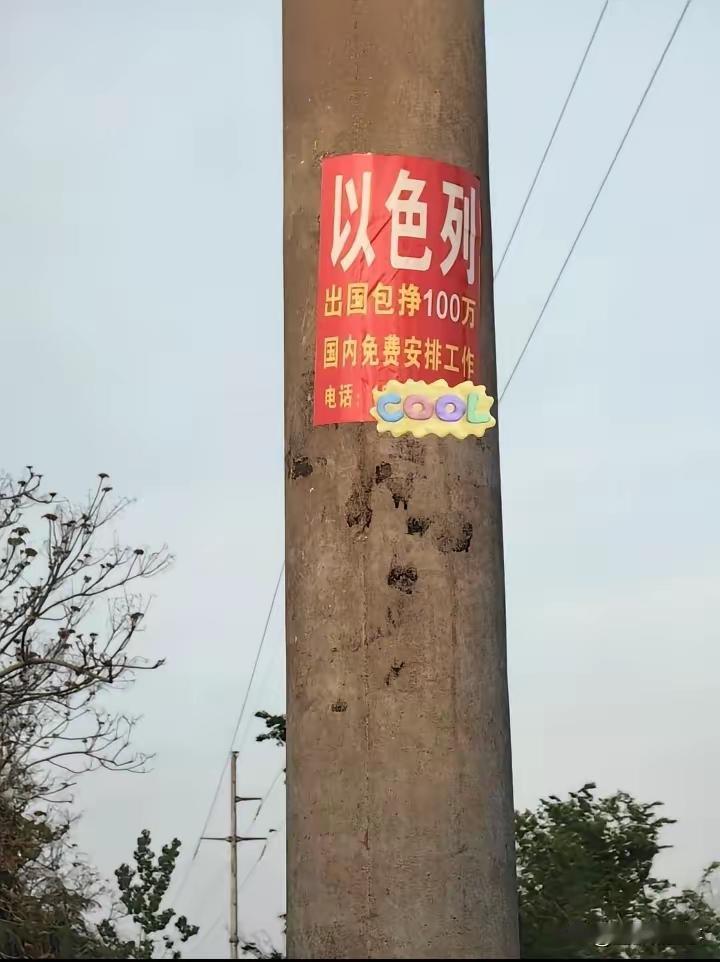 说去缅北，
没人去了，
那里真割腰子，
去以色列，
也许有人信……