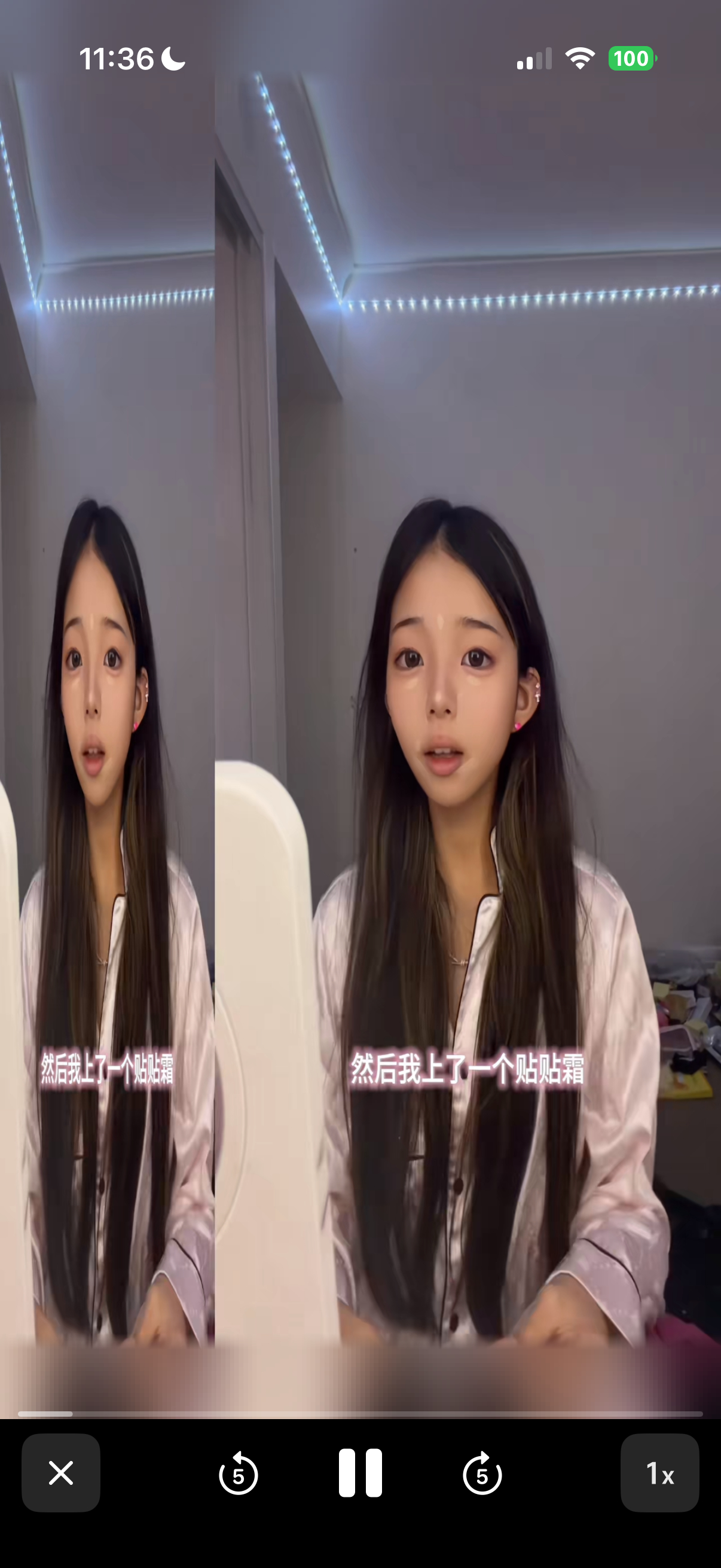 哇塞 isa姐姐好会拍妆教！第一次见双屏+特效妆的妆教诶 isa姐姐好有想法！ 