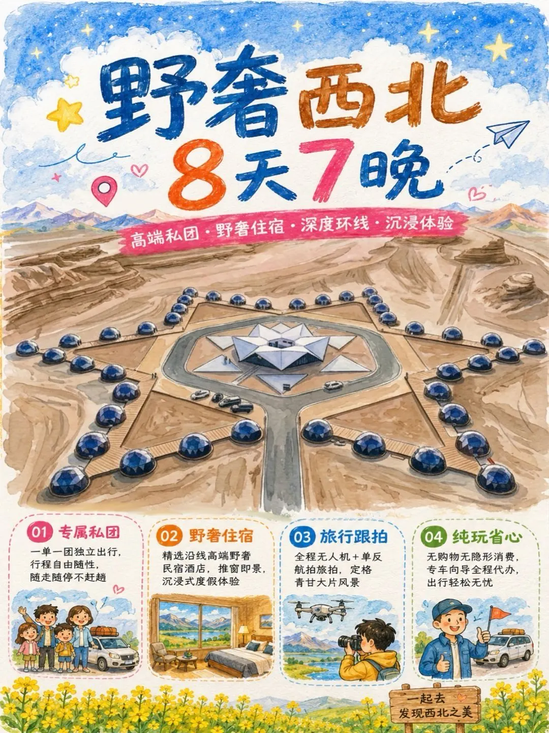 青甘大环线8日｜体验感超赞的西北玩法❗