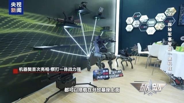 6月3日，据社交媒体报道，近日，央视新闻公布了一组机器狗到机器獒照片，地面无人装