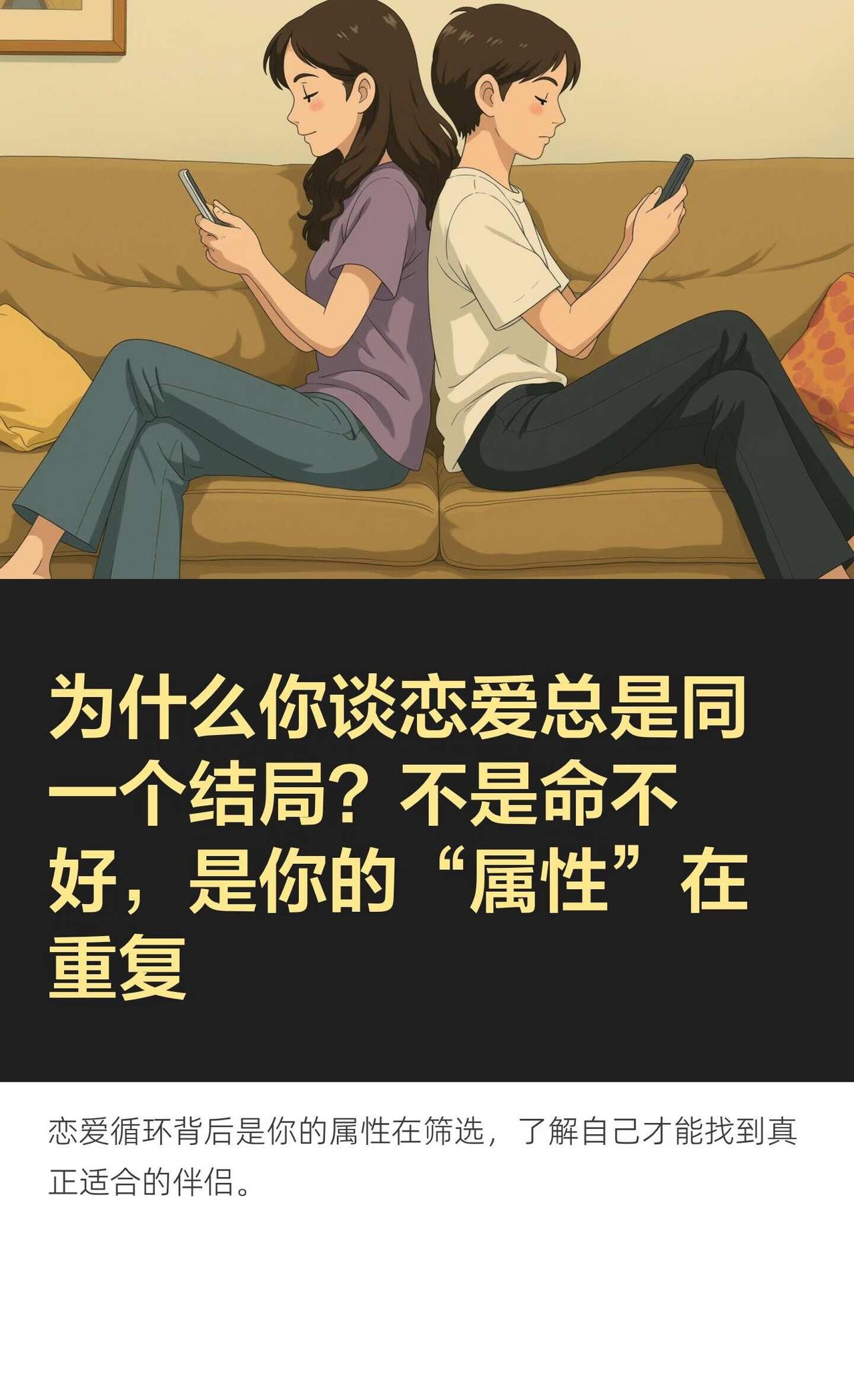 为什么你谈恋爱总是同一个结局？不是命不好
在感情中，我们常陷入“剪女”、“布女”