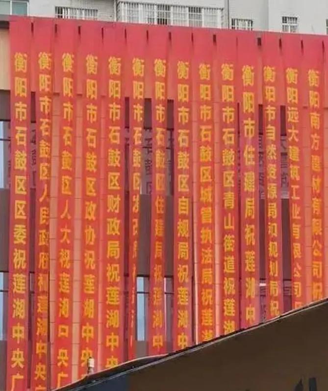 楼盘开工扯上四套班子“祝贺”，恐怕不只是开发商胆子大
湖南省衡阳市石鼓区莲湖中央