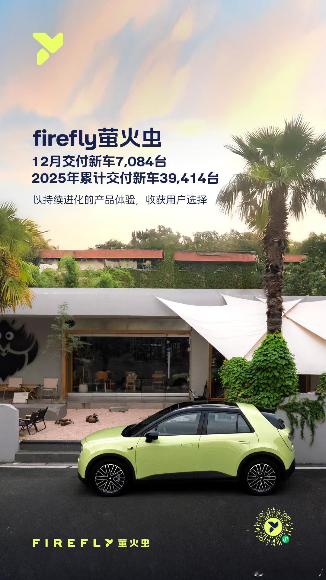 12月销量再破七千，2025年，firefly萤火虫交出了一份不负期待的答卷！不