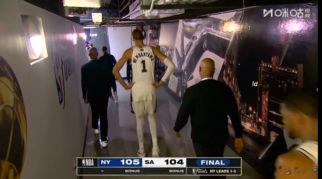 如果马刺现在阵中有个巅峰吉诺比利该多好？

NBA总决赛第2场，马刺主场104: