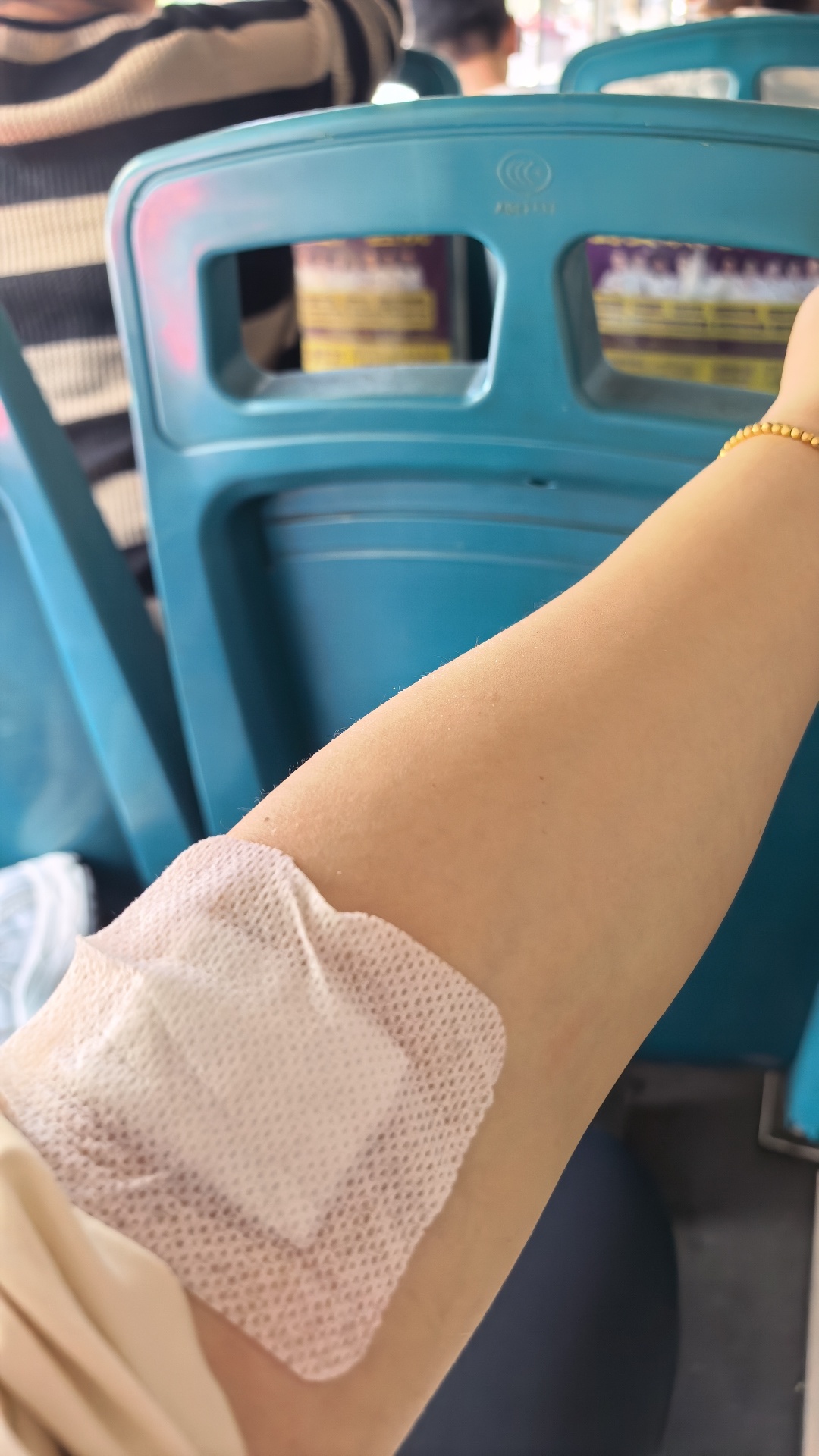 我不骗你们，看乒乓球🏓会爆血管之前那个血小板计划有问题。今天才去献。我本来是左