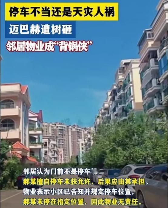 “讹天讹地讹空气！”广东佛山，一男子把迈巴赫停在无人居住的邻居别墅门口，没想到，