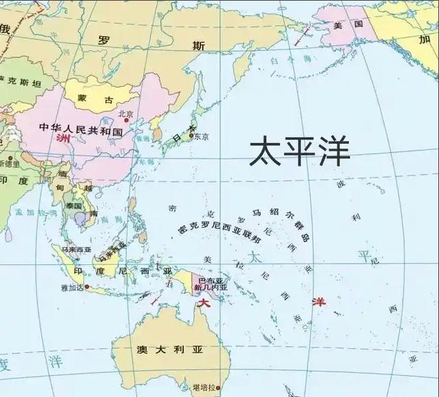 以前咱们说，宽阔的太平洋能容下中美两国，日本却出来说太平洋两岸不只有中美。于是我