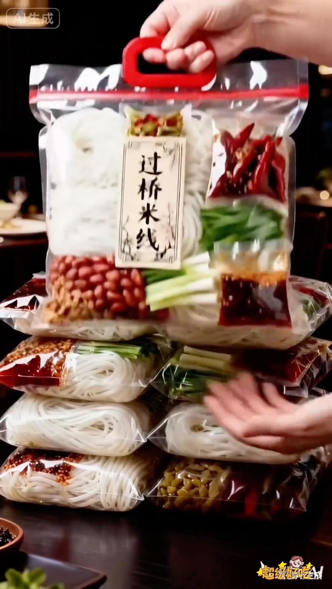 云南风味正宗过桥米线 老乡们，你们要的过桥米线来了！自己在家就可以做...