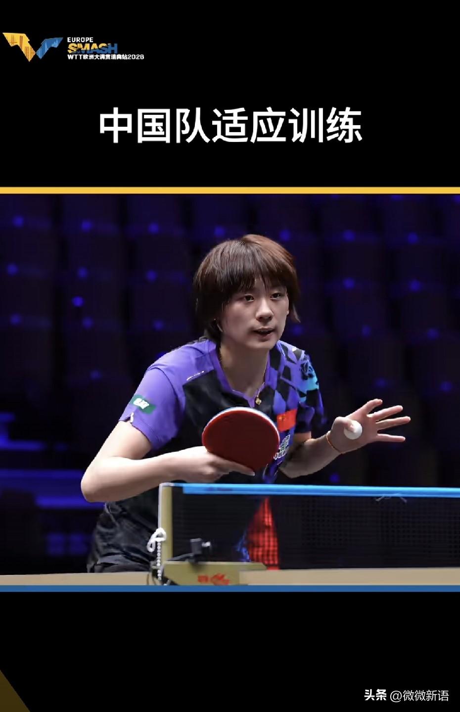 陈熠和国乒男队也提前到瑞典了。
因为横滨冠军赛和瑞典大满贯赛时间离得近，陈熠、向