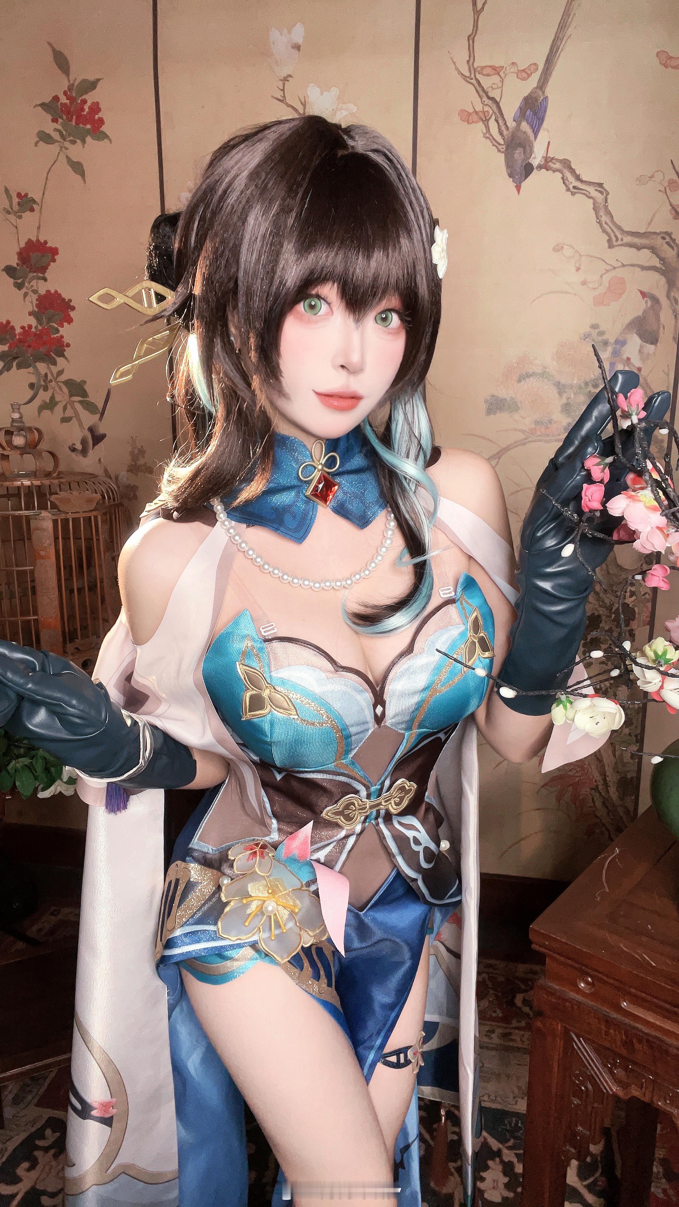 #崩坏星穹铁道[超话]##星穹铁道1.6# 吃阮饭了！！意外的合适+111[舔屏