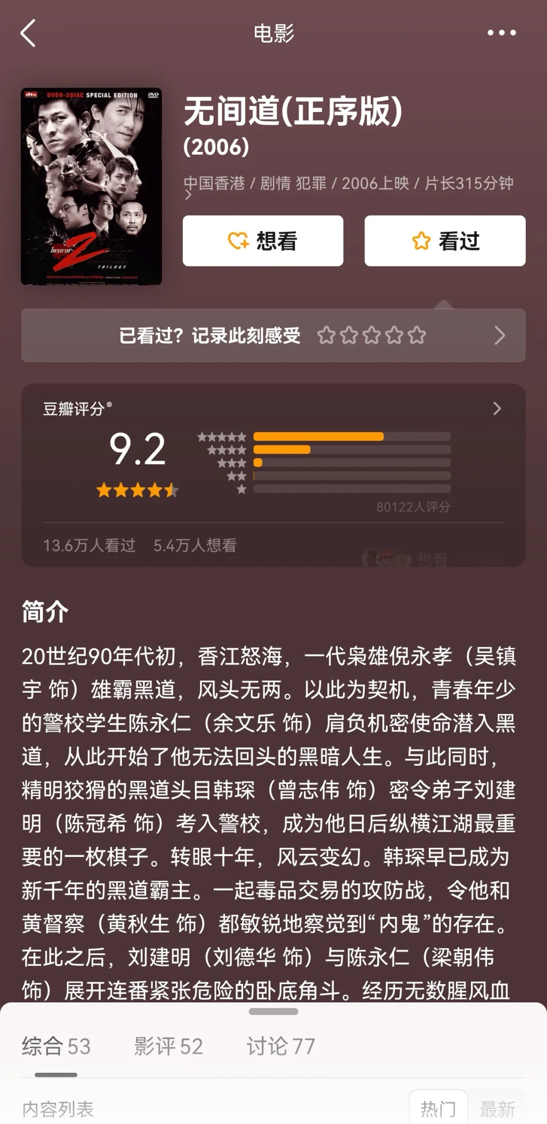 豆瓣均分9.0，超高分经典黑帮电影系列🔥