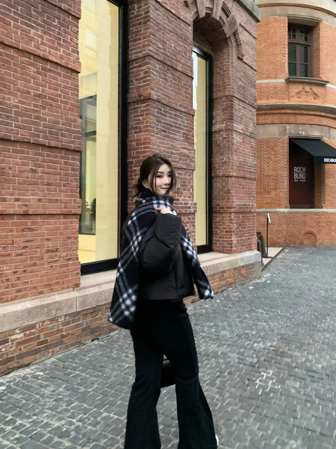 135微胖｜all black outfit 🫧🖤 •̫͡•ʔ•̫͡•ʔ