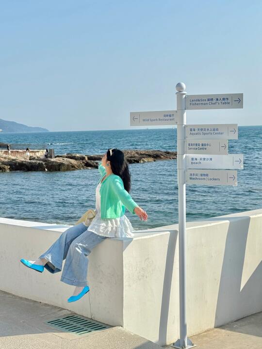 深圳海边🏝️拍到了18张人生照片。。。。。。
